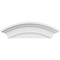 Ekena Millwork Arched Architectural Grade PVC Pediment, 26"W x 10"H x 2-3/4"P PEDP026X100ARD00 - alternate 4